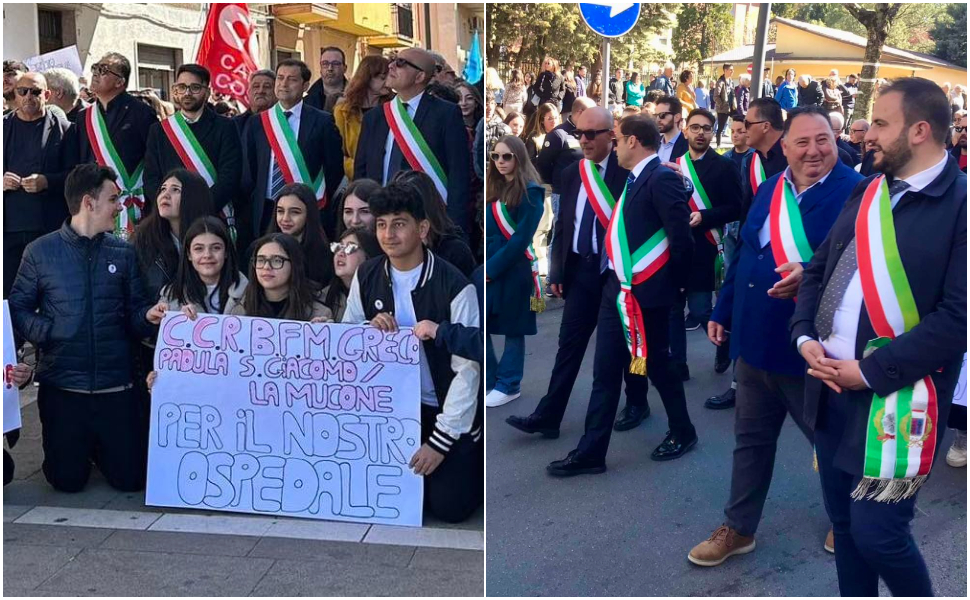 manifestazione ospedale acri 4 aprile 02