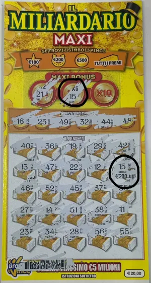 miliardario Gratta e vinci