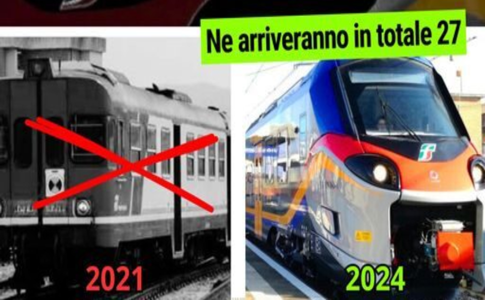 nuovo treno pop occhiuto littorine