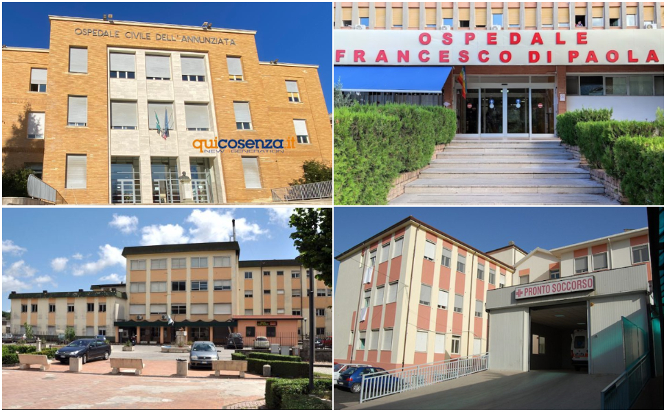 ospedali cosenza paola rogliano soveria
