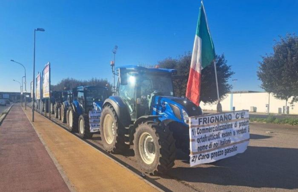 protesta agricoltori