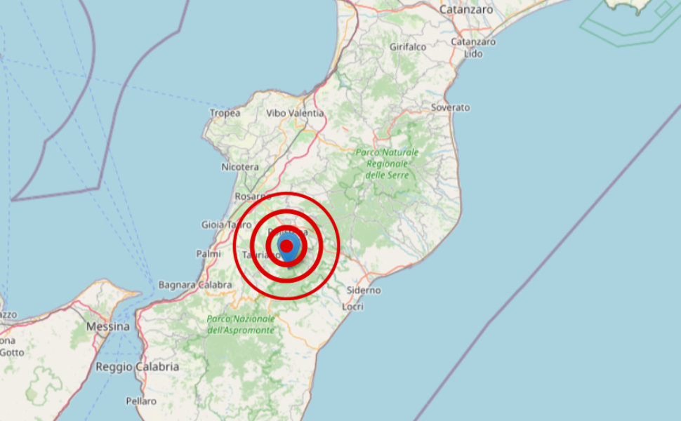 terremoto cittanova molochio