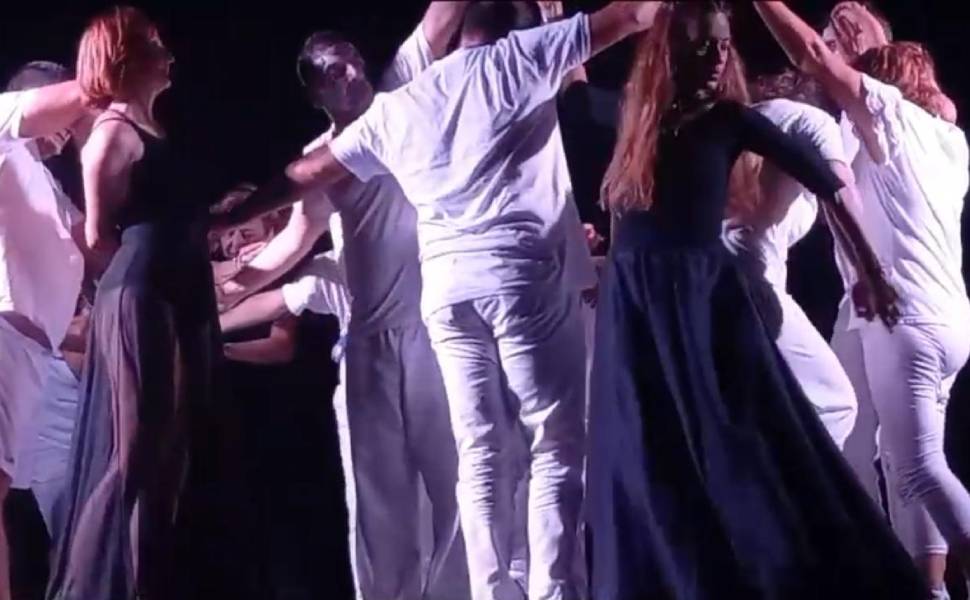 una foto di scena dello spettacolo centro salute mentale montalto