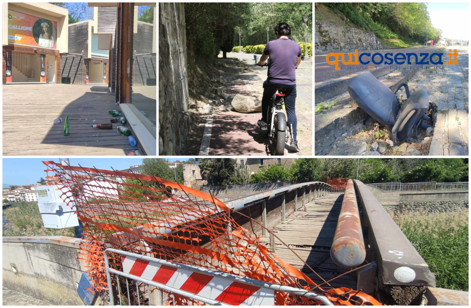 C'era una volta il Lungofiume: rifiuti, BoxArt usati come bivacchi e pista ciclabile abbandonata - FOTO 52 Lungofiume