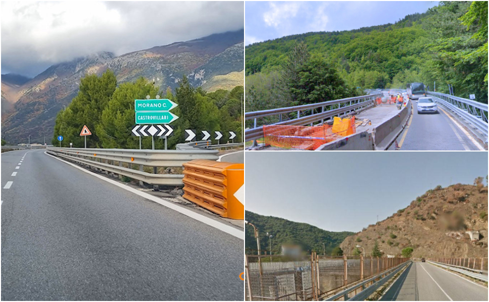 A2 Viadotto Fratelli Bandiera diga di Tarsia