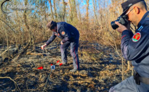 Carabinieri tutela incendio