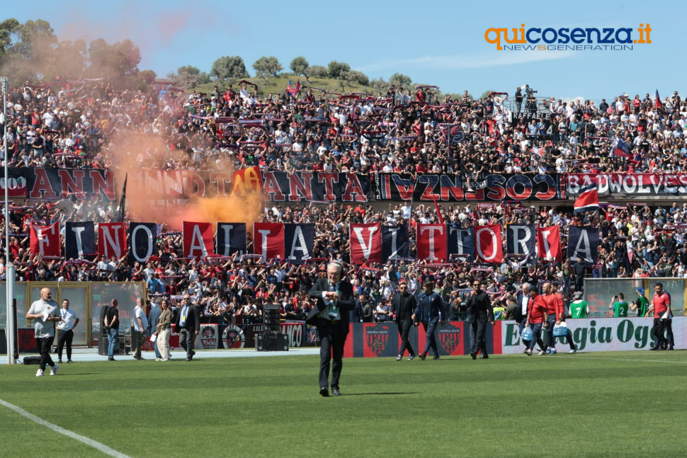 Cosenza Spezia tifosi