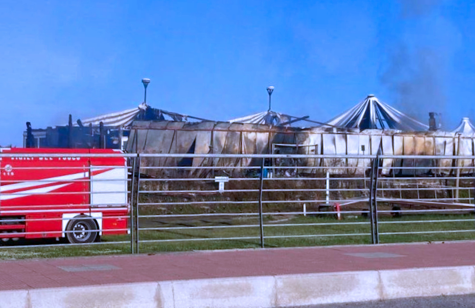 Lido Delle Sirene incendio