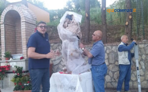 Rende: posizionata, nella piazzetta di Surdo, una statua in onore di Santa Rita 52 Santa Rita