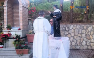 Rende: posizionata, nella piazzetta di Surdo, una statua in onore di Santa Rita 53 Santa Rita2