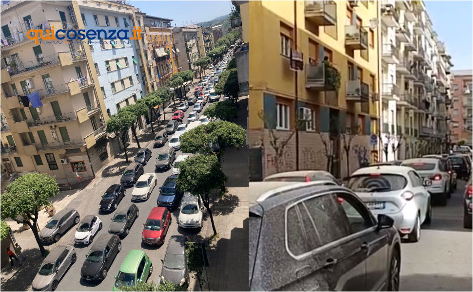 Traffico Cosenza via Roma e centro città2