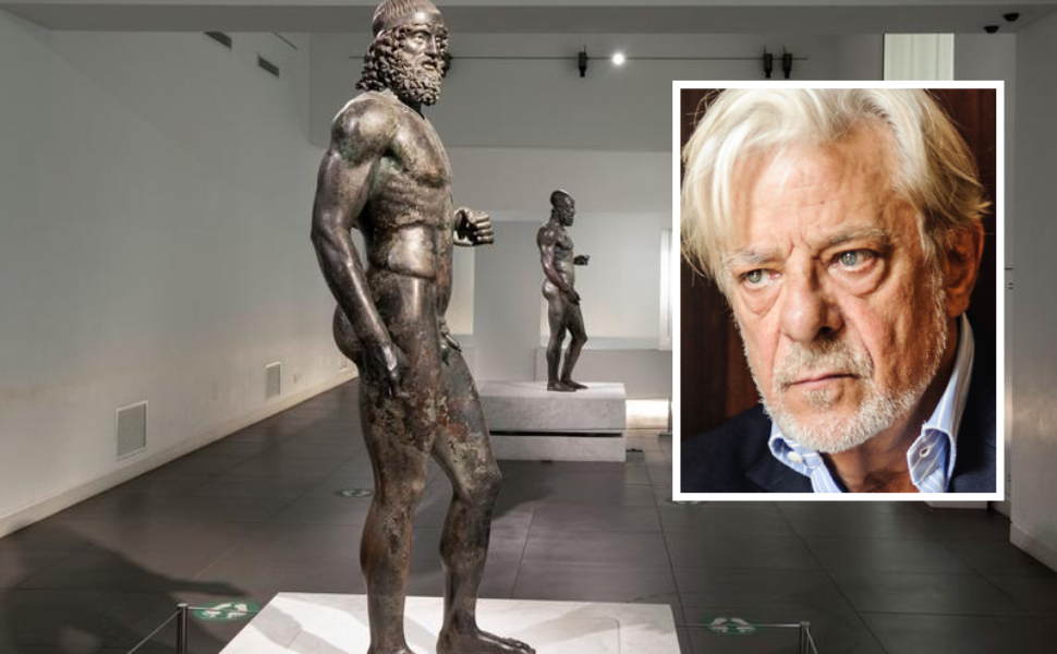 bronzi riace giancarlo giannini