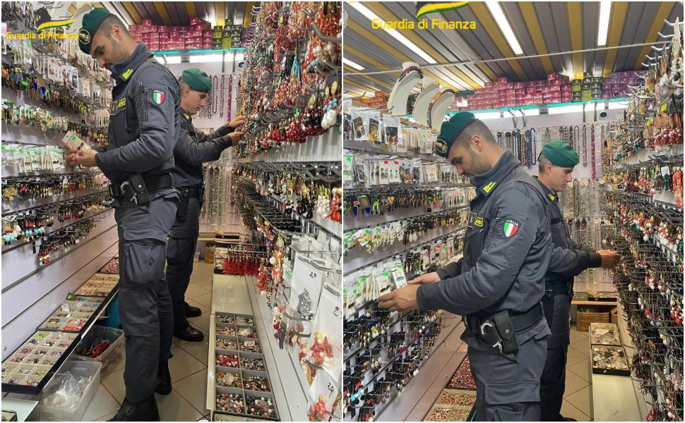 finanza sequestro merce pericolosa