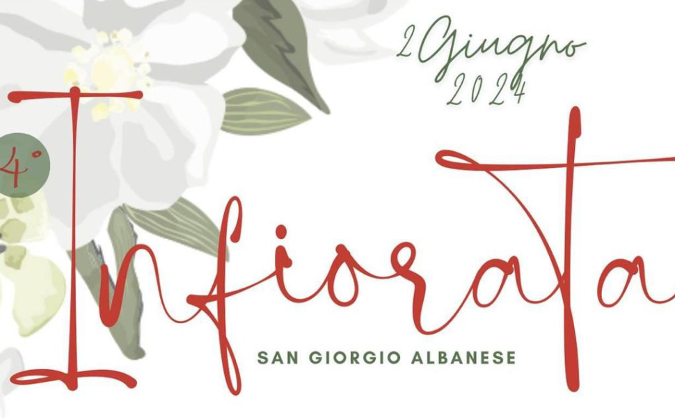 infiorata san giorgio albanese