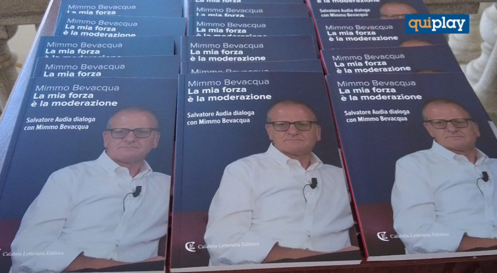 Mimmo Bevacqua presenta il suo libro-intervista: «la mia forza è la moderazione» 1 libro bevacqua