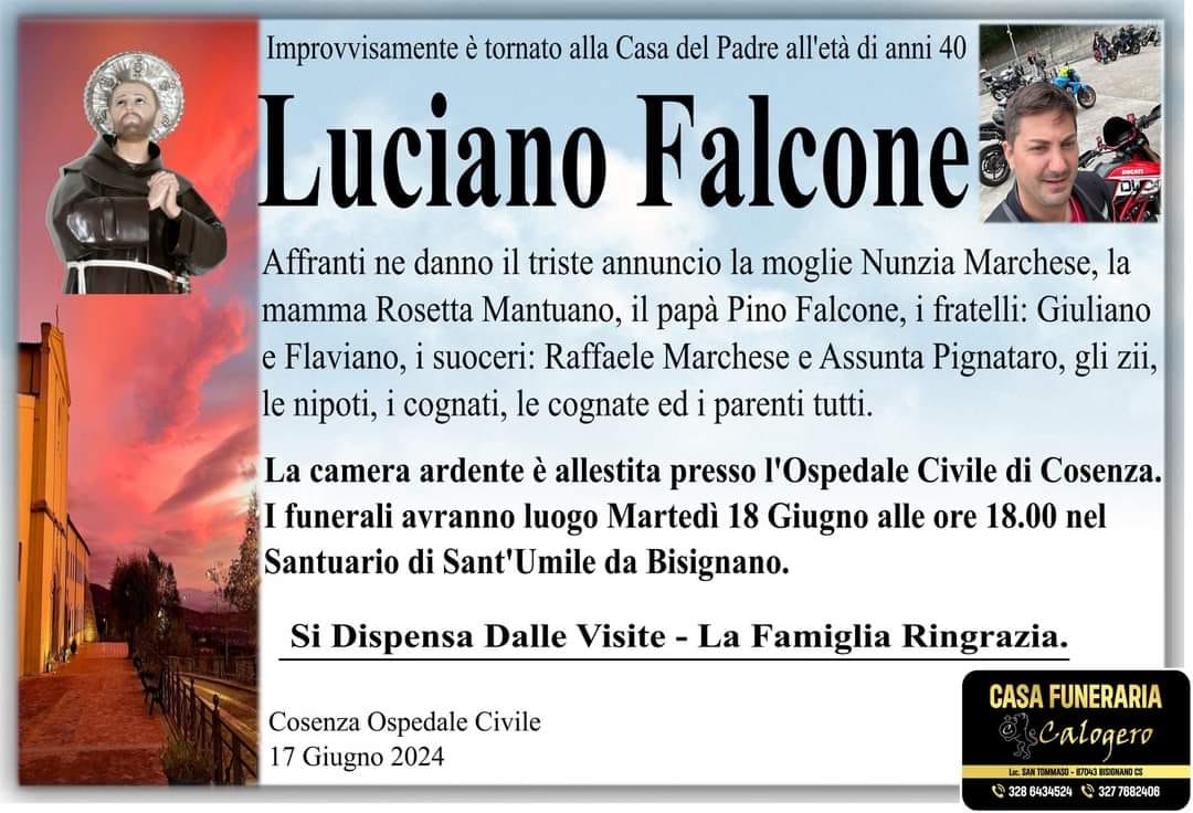 Funerali Luciano Falcone