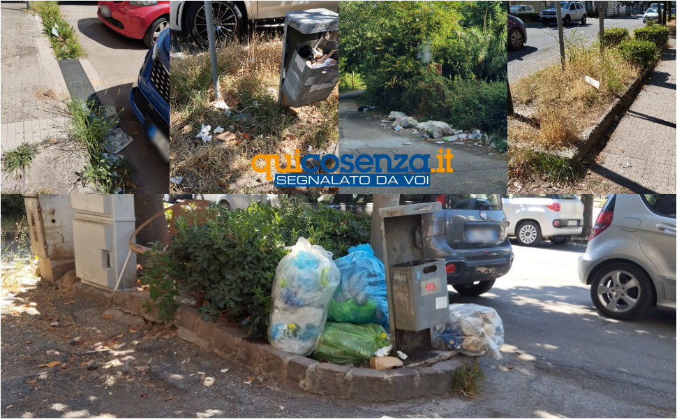 Foto sporcizia Commenda Rende