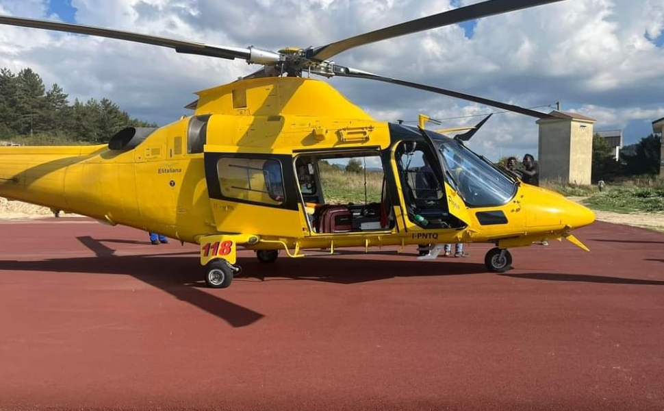 Da Zumpano a Rende: protocollo d'intesa per il trasferimento della base operativa dell’elisoccorso (HEMS) 52 elisoccorso-vuoto.