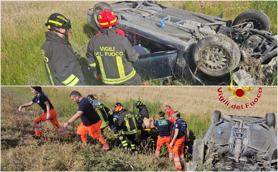 incidente vigili fuoco crotone
