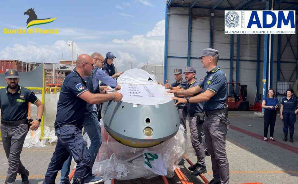 Droni ADM finanza gioia tauro