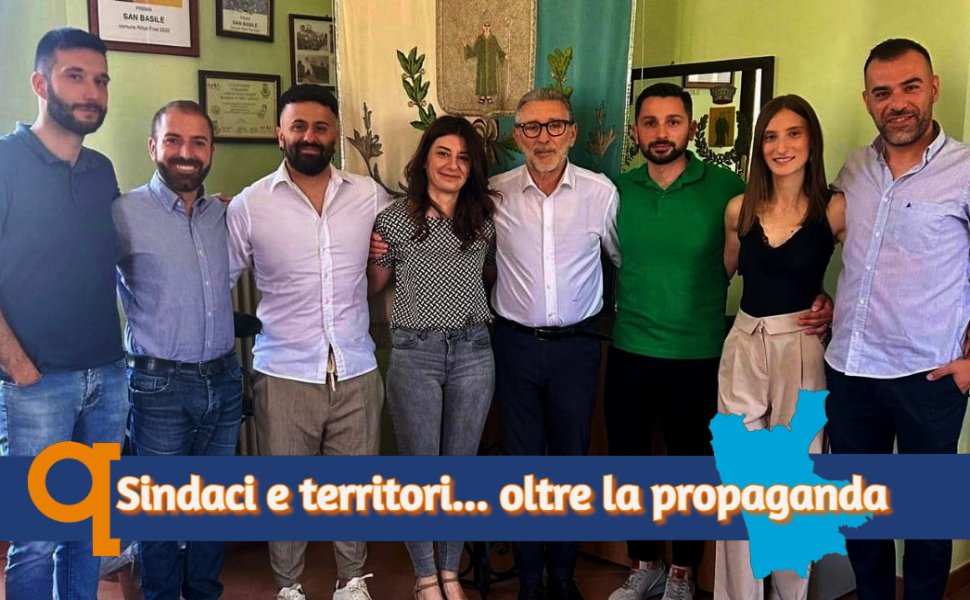 Filippo Tocci e giunta san basile