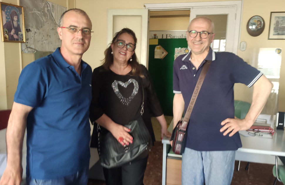 Massimiliano Battaglia Maria Grazia Cavaliere e Massimo Sisca