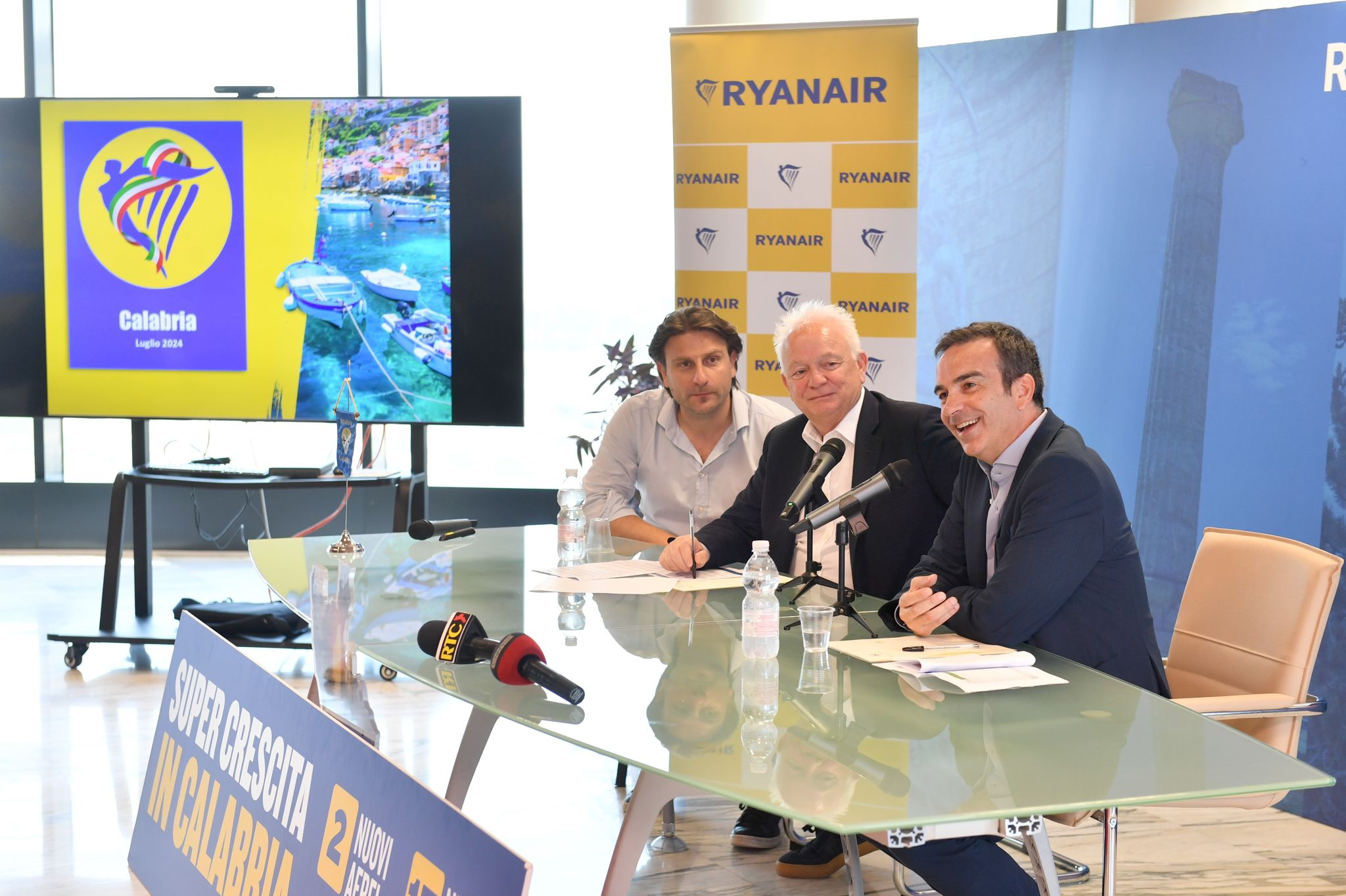 Ryanair conferenza Stampa