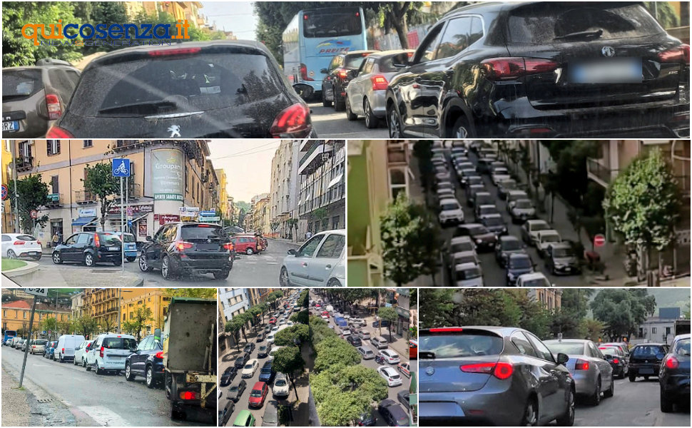 Traffico Cosenza Strade da incubo