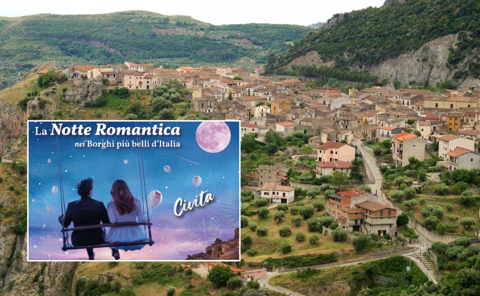 civita notte romantica