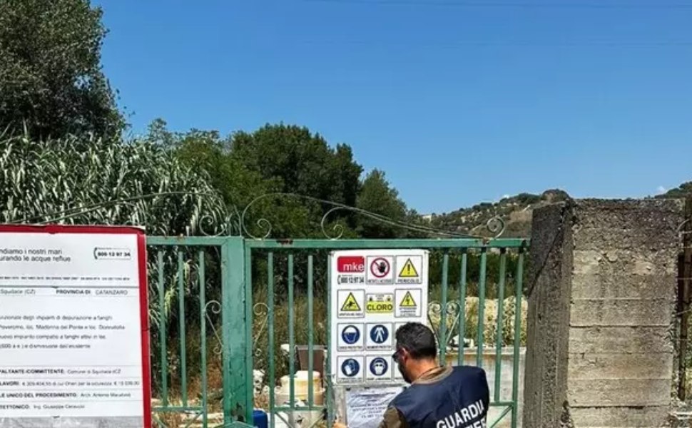 depuratore squillace dismesso