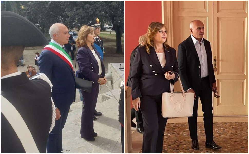 Cosenza, il sindaco saluta il prefetto Ciaramella pronta a trasferirsi a Latina: «ci mancherà» 51 sindaco-Caruso_prefetto-Ciaramella