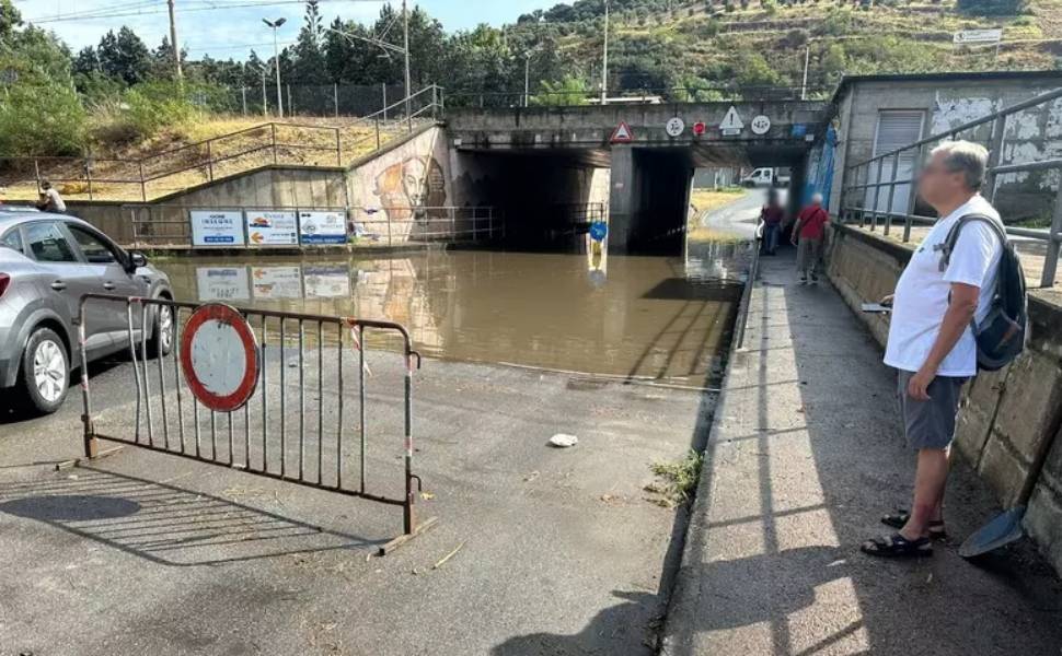 Maltempo, allagamenti e disagi a Nocera Terinese, sindaco «siamo nell'emergenza totale» 51 allagamenti nocera terinese 02