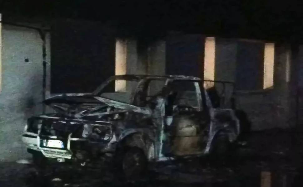 auto fiamme santa domenica talao