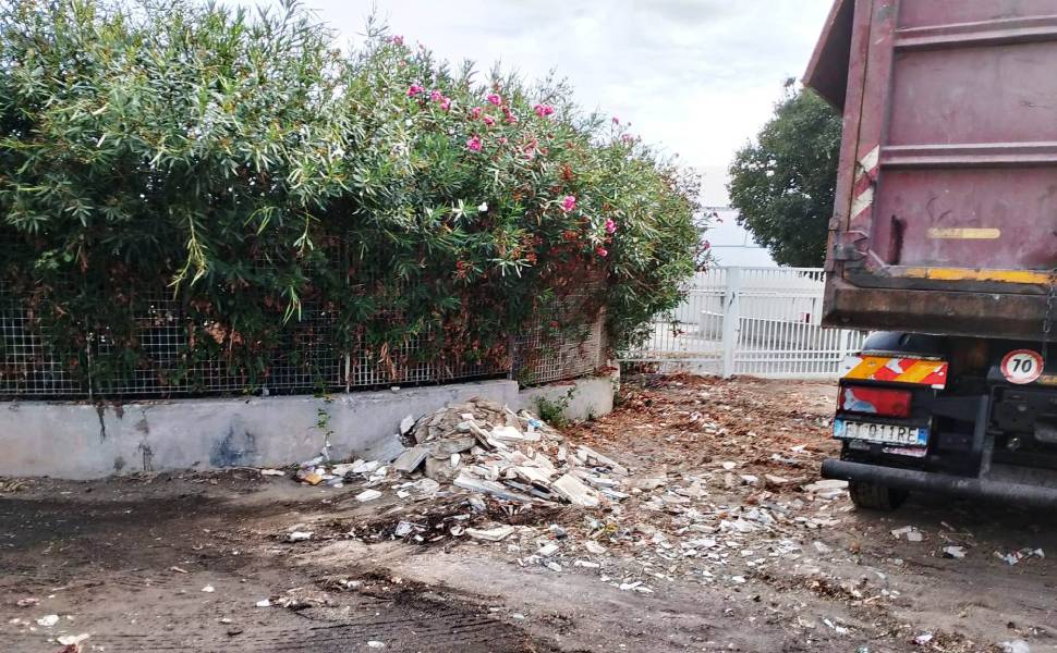 discarica abusiva via stretto antico catanzaro rimossa