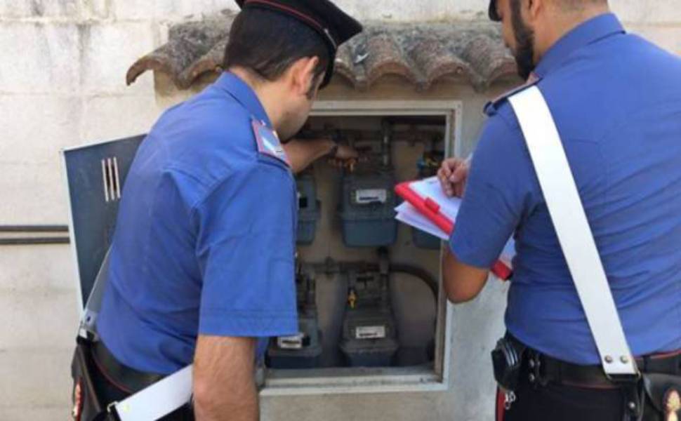 furto d acqua carabinieri
