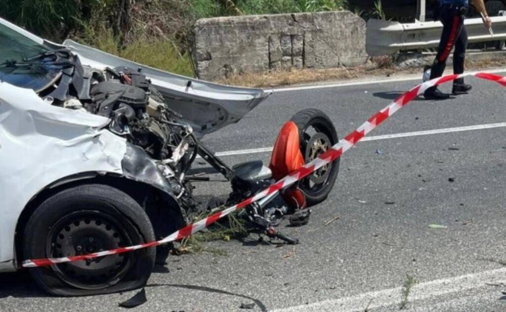 incidente santandrea ionio