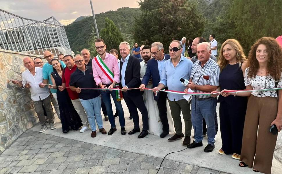 parcheggio mormanno inaugurazione rione costa