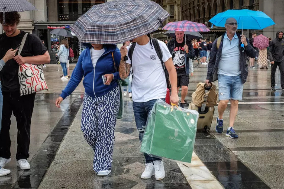 pioggia temporali estivi