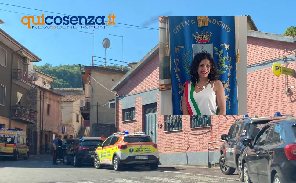 rapina ufficio postale mendicino centro storico 1