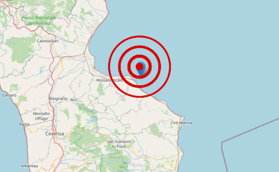 terremoto ionio cosentino