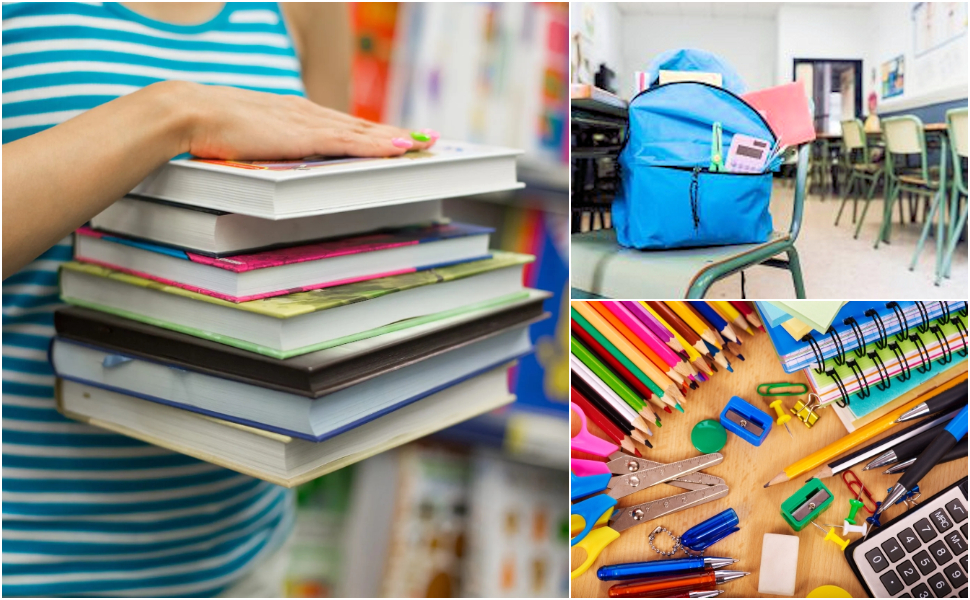 Materiale scolastico e libri