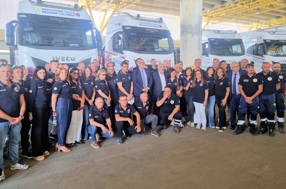 La visita del capo della Protezione civile Ciciliano: “In Calabria -80% di incendi, modello esportabile in Europa" 56 Protezione Civile