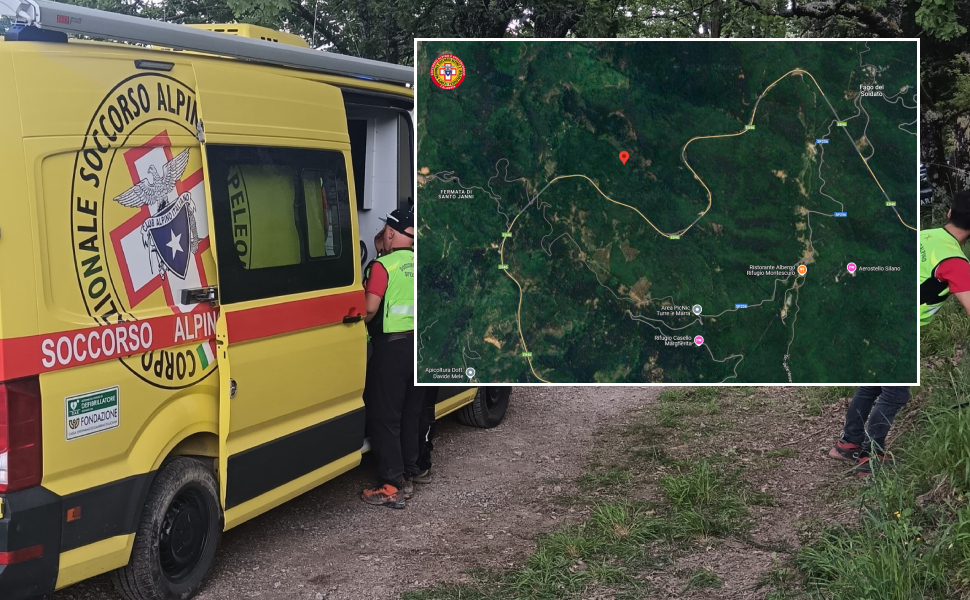 Soccorso Alpino recupero dispersi Sila