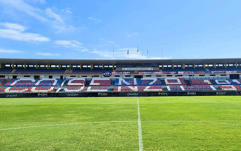 Stadio San Vito Marulla Cosenza - tribuna B Cosenza Calcio