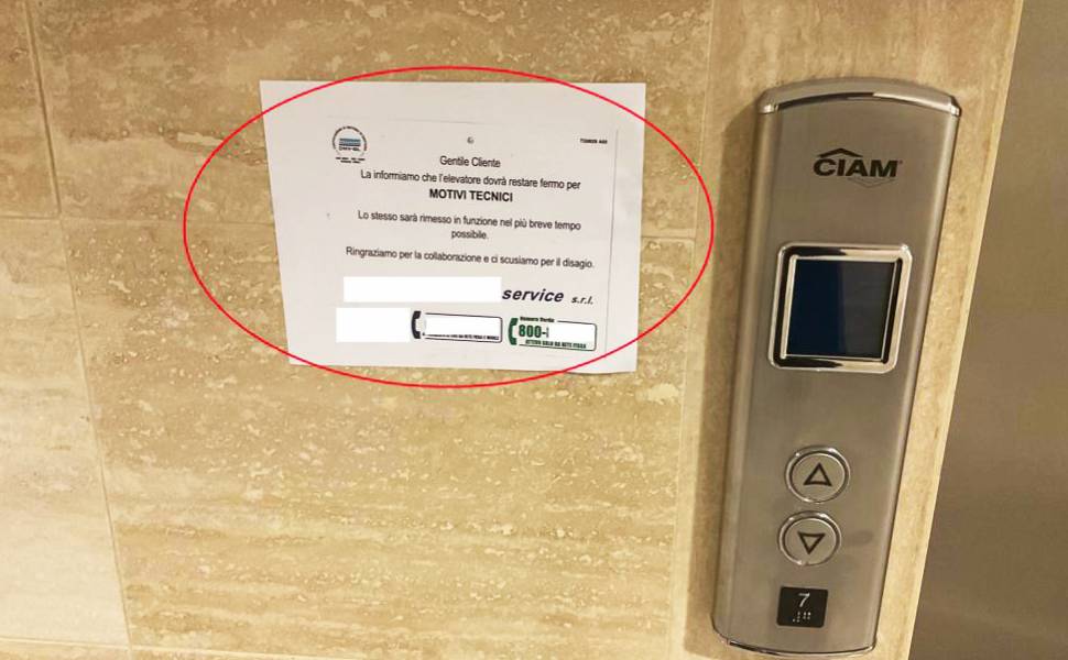 ascensore cittadella