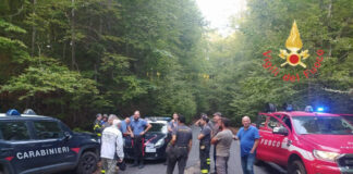 fungi fungaiolo soccorso vigili del fuoco e carabinieri