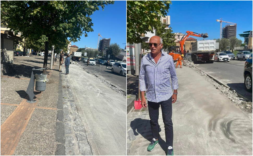 pista ciclabile cosenza due fiumi rimossa