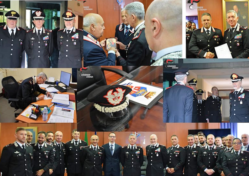 A Cosenza il Comandante regionale dei Carabinieri. “Servizi di prossimità” prima strategia contro il crimine 55 Carabinieri Cosenza comando provinciale