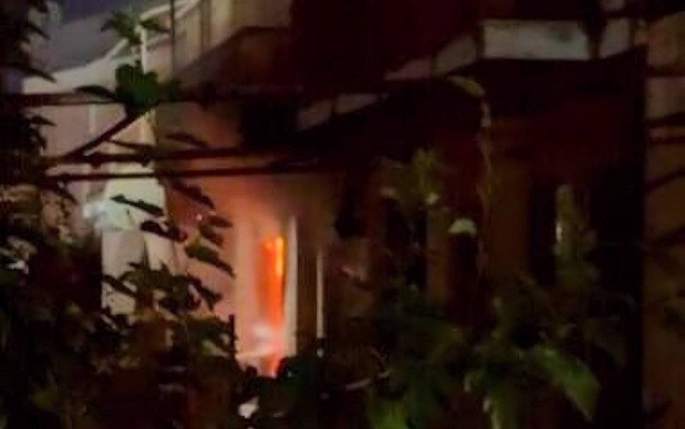 Incendio appartamento Santa Maria Del Cedro