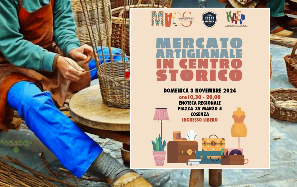Mercatino Artigianale Cosenza centro storico